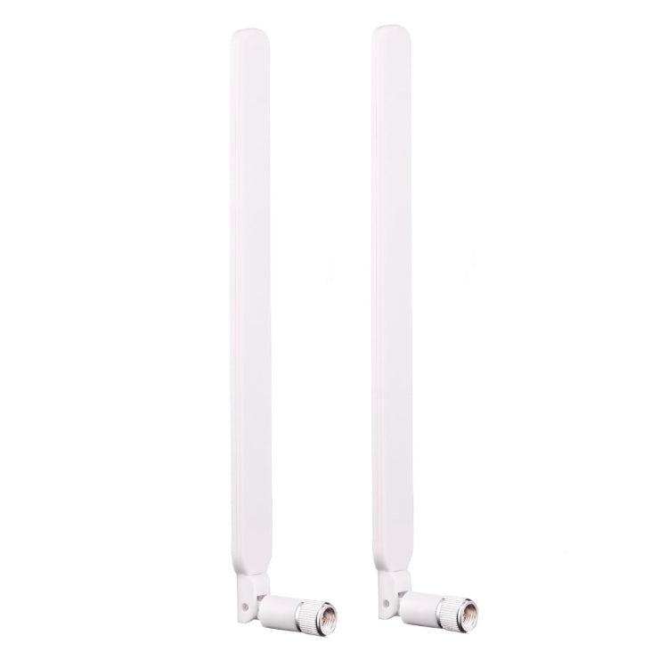 2 unidades de antena SMA macho B593 5dBi para router 4G LTE, antena B593 5dBi branca, antena B593 5dBi preta
