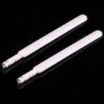 2 unidades de antena SMA macho B593 5dBi para router 4G LTE, antena B593 5dBi branca, antena B593 5dBi preta
