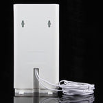 Antena MIMO 4G LTE interior LF-ANT4G01 88dBi com 2 cabos de conector de 2m, porta CRC9, porta CRC9