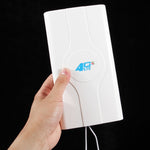 Antena MIMO 4G LTE interior LF-ANT4G01 88dBi com 2 cabos de conector de 2m, porta CRC9, porta CRC9