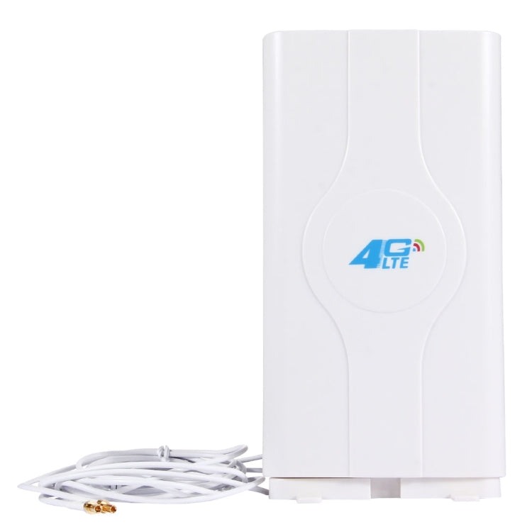 Antena MIMO 4G LTE interior LF-ANT4G01 88dBi com 2 cabos de conector de 2m, porta TS-9, porta TS-9