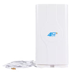 Antena MIMO 4G LTE interior LF-ANT4G01 88dBi com 2 cabos de conector de 2m, porta TS-9, porta TS-9