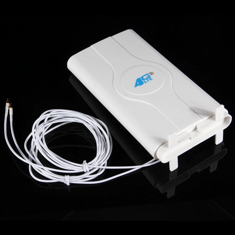 Antena MIMO 4G LTE interior LF-ANT4G01 88dBi com 2 cabos de conector de 2m, porta TS-9, porta TS-9