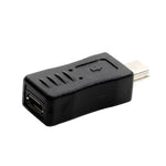 Adaptador USB 2.0 Mini USB para Micro USB Fêmea, Micro USB Fêmea