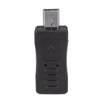Adaptador USB 2.0 Mini USB para Micro USB Fêmea, Micro USB Fêmea