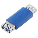 Adaptador de cabo USB 3.0 Super Speed AF para AF, AF para AF, Adaptador fêmea AF para AF