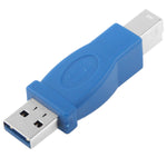 Adaptador Super Rápido USB 3.0 AM para BM, AM para BM