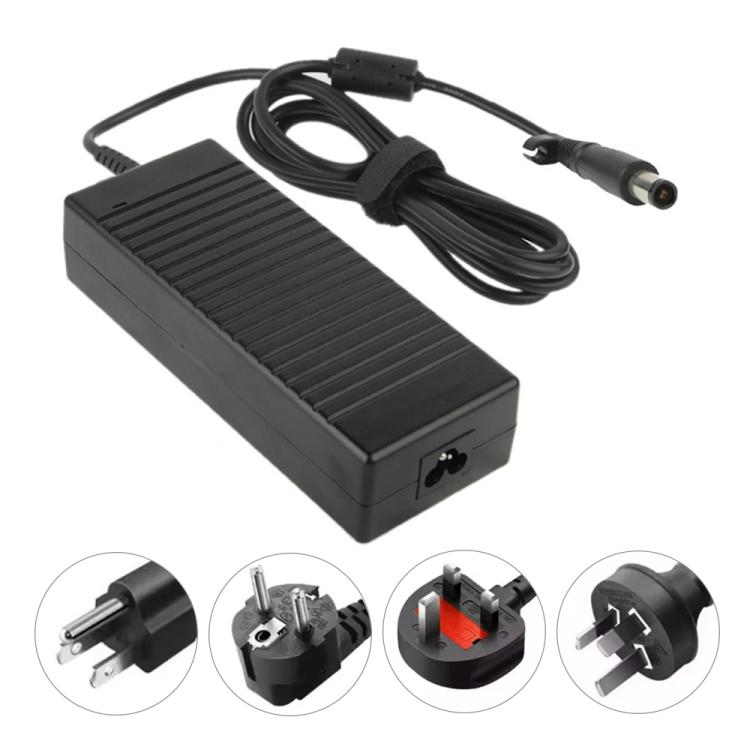 Adaptador de energia AC 19V 7,1A para portátil HP COMPAQ, Pontas de saída: 7,4 x 5,0mm, 19V 7,1A
