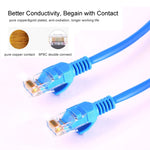 Cabo de rede Cat5e, Comprimento: 1m, Azul 1m