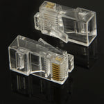 1000 unidades de conector modular RJ45, qualidade normal, 1000 unidades