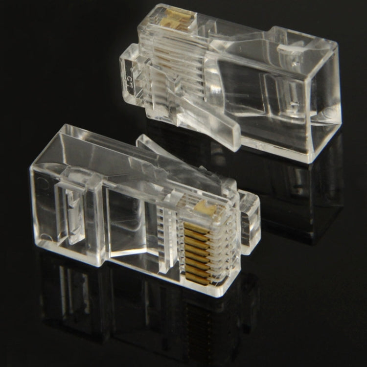 1000 unidades de conector modular RJ45, qualidade normal, 1000 unidades
