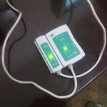 Testador de cabo de rede RJ45 RJ11 RJ12 Cat5 UTP LAN, RJ45/RJ11 verde