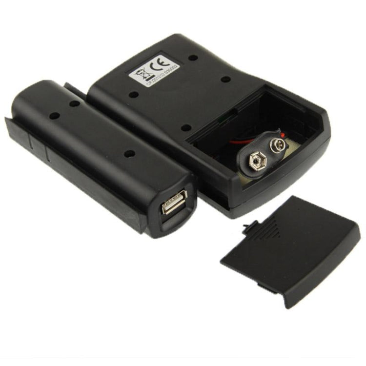 Testador de cabo de rede RJ45 e RJ11, RJ45/RJ11 preto