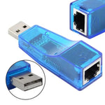 Placa Lan USB 1.1 RJ45 Adaptador de Rede Ethernet 10/100M