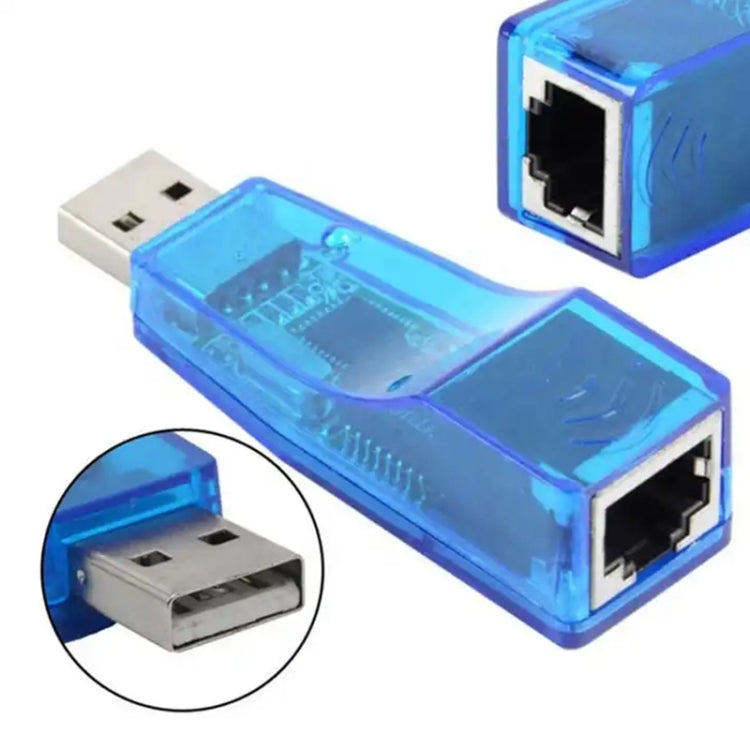 Placa Lan USB 1.1 RJ45 Adaptador de Rede Ethernet 10/100M