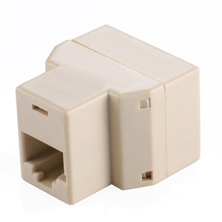 Divisor de Conector Ethernet RJ45 1x2, Fêmea RJ45 para 2 Fêmeas
