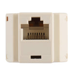 Divisor de Conector Ethernet RJ45 1x2, Fêmea RJ45 para 2 Fêmeas