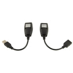 Extensor USB para RJ45 por Cabo Cat5e 50m, 1 Porta USB