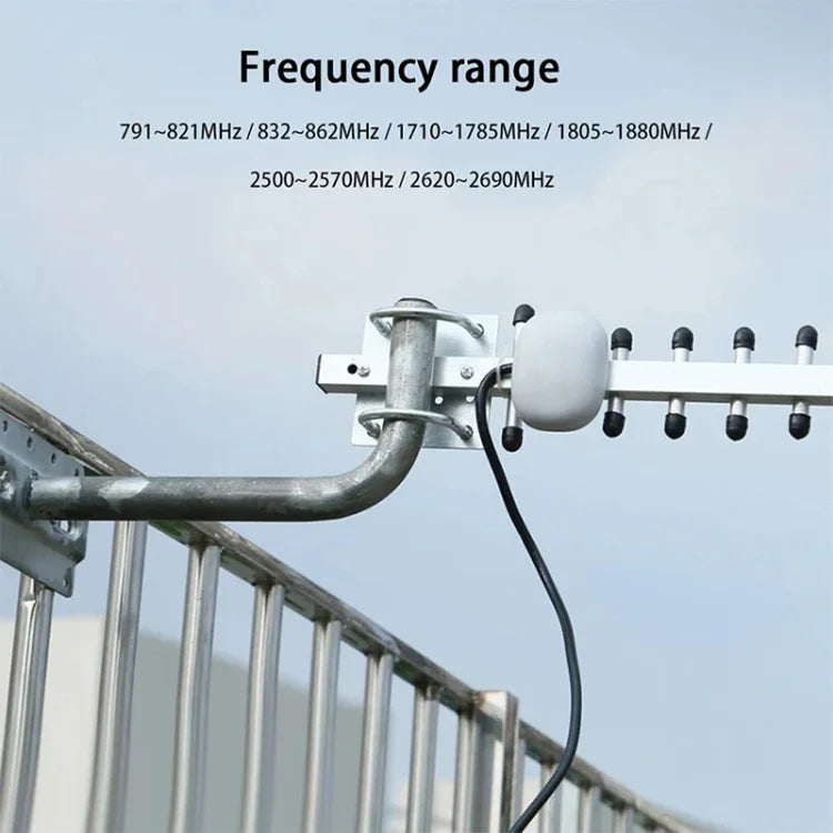 Antena Yagi SMA Macho de Alto Ganho 28dBi 4G 696-960MHz / 1710-2690MHz, Antena