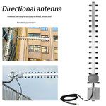 Antena Yagi SMA Macho de Alto Ganho 28dBi 4G 696-960MHz / 1710-2690MHz, Antena
