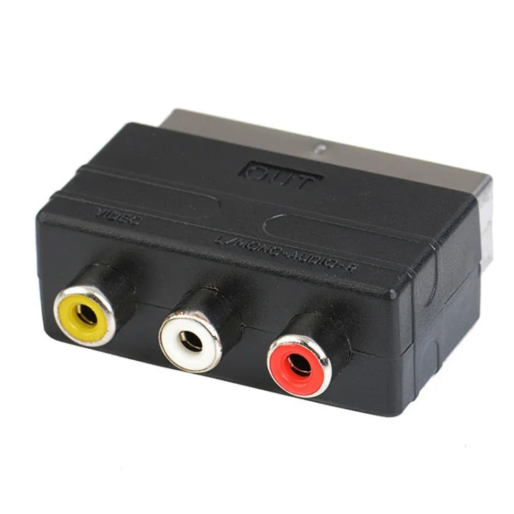 Adaptador AV para SCART Macho 20 Pinos, AV