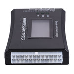 Testador de Fonte de Alimentação PC com Display LCD Digital, 20/24 Pinos, Medidor de Potência, Ferramenta de Diagnóstico, Conector ATX com LCD