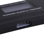 Testador de Fonte de Alimentação PC com Display LCD Digital, 20/24 Pinos, Medidor de Potência, Ferramenta de Diagnóstico, Conector ATX com LCD