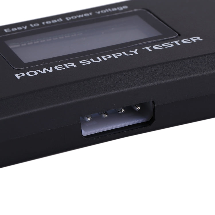 Testador de Fonte de Alimentação PC com Display LCD Digital, 20/24 Pinos, Medidor de Potência, Ferramenta de Diagnóstico, Conector ATX com LCD