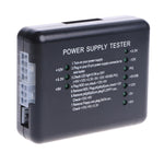 Testador de Fonte de Alimentação PC 20 / 24 Pinos PSU ATX SATA HD, Conector ATX