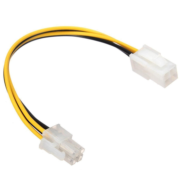 Cabo Extensor de Fonte de Alimentação ATX 4 Pinos Macho para Fêmea, Conector, 4 Pinos Macho para 4 Pinos Fêmea
