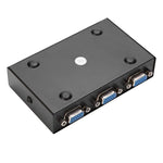 Caixa Comutadora VGA de 2 Portas, 2 Entradas 1 Saída para Monitor LCD PC TV - HD15 (FJ-15-2C)