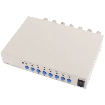 Processador Divisor de Vídeo de Segurança CCTV Colorido Quad 4 Canais (Branco), Processador 4 Canais
