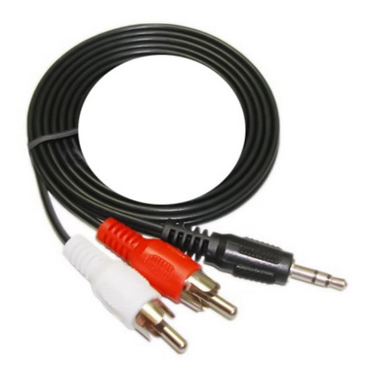 Cabo Áudio Jack Estéreo 3,5mm para RCA Macho, Comprimento: cerca de 2,7m, Comprimento: 2,7m