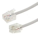 Cabo Telefónico RJ11 4 Núcleos para RJ11, Comprimento: 1,5m, Comprimento: 1,5m