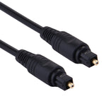Cabo de Áudio Digital de Fibra Óptica com Plugue Macho a Macho de 4,0mm para DVD HDTV, Comprimento: 2m, Diâmetro: 4,0mm