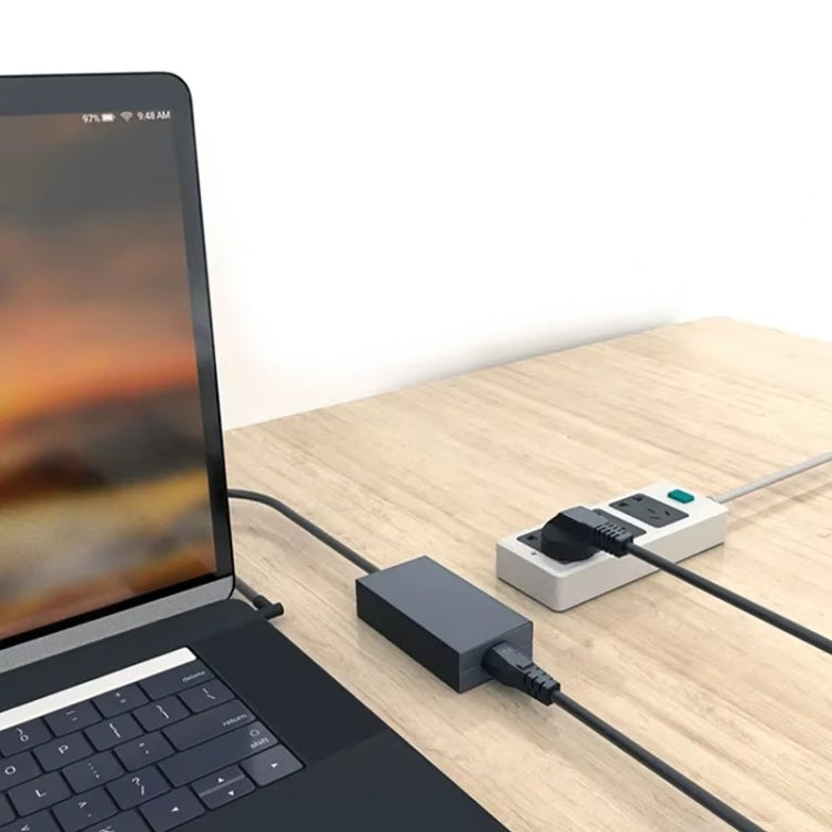 Cabo de Alimentação para Computador PC com Ficha EU 3 Pinos, Comprimento: 1,8m, 1,8m x 1,5