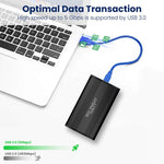 Cabo de Extensão USB 3.0 A Macho para A Macho AM-AM, Comprimento: 3m, Comprimento: 3m