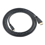Cabo Micro HDMI para HDMI 19 Pinos de 1,5m, Versão 1.4, HDMI Macho, Comprimento: 1,5m