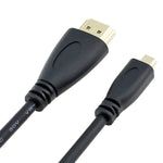 Cabo Micro HDMI para HDMI 19 Pinos de 1,5m, Versão 1.4, HDMI Macho, Comprimento: 1,5m