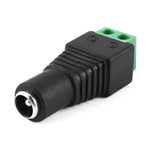 10 Peças de Conector Fêmea DC para CCTV