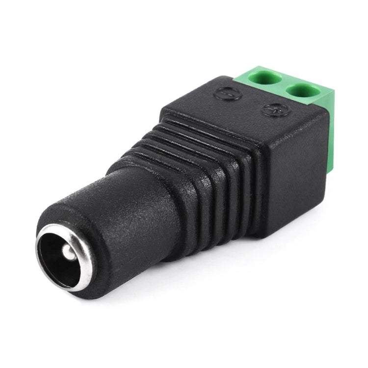 10 Peças de Conector Fêmea DC para CCTV