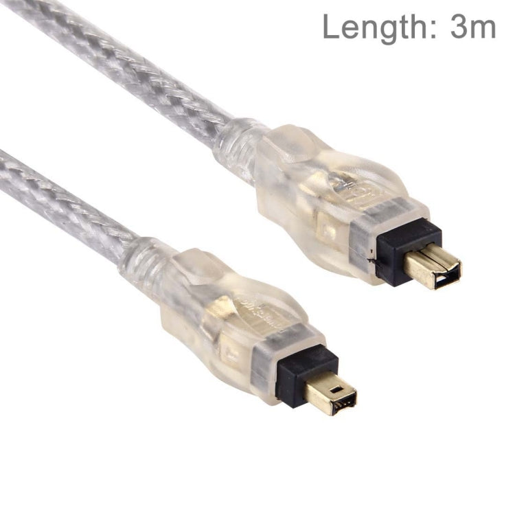 Cabo Firewire IEEE 1394 de Alta Qualidade 4 Pinos Macho para 4 Pinos Macho, Comprimento: 3m (Dourado), 4 Pinos para 4 Pinos (3m)