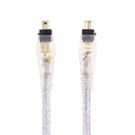 Cabo Firewire IEEE 1394 de Alta Qualidade 4 Pinos Macho para 4 Pinos Macho, Comprimento: 3m (Dourado), 4 Pinos para 4 Pinos (3m)
