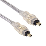 Cabo Firewire IEEE 1394 de Alta Qualidade 4 Pinos Macho para 4 Pinos Macho, Comprimento: 3m (Dourado), 4 Pinos para 4 Pinos (3m)