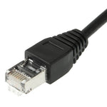 Cabo de Extensão de Rede RJ45 Fêmea para Macho Cat, Comprimento: 30cm, RJ45 Macho 30cm