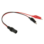 Cabo de Teste com Clip Jacaré Fêmea de Energia 5,5 x 2,1mm