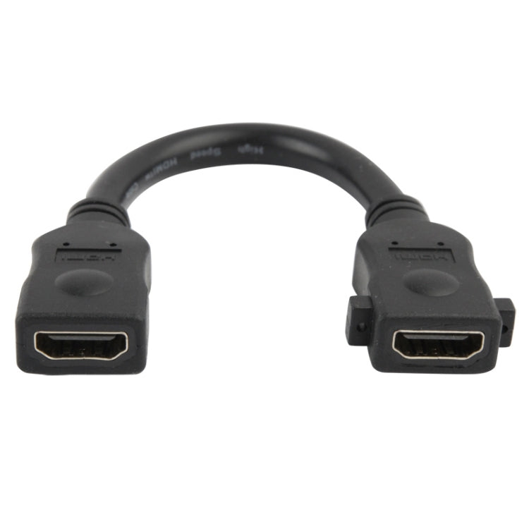 Cabo HDMI Fêmea para Fêmea 19 Pinos 18cm, HDMI Fêmea, Comprimento: 18cm