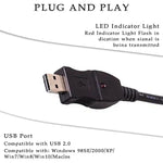 Cabo Adaptador de Áudio USB PC para Gravação de Guitarra Baixo, Cabo de Gravação Guitar Bass Link