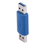 Adaptador USB 3.0 AM para AM, AM para AM