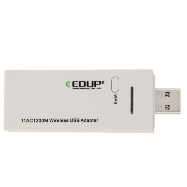 Adaptador Wi-Fi sem fios EDUP AC-1601 802.11AC 1200M de banda dupla USB 3.0, AC-1601 1200Mbps